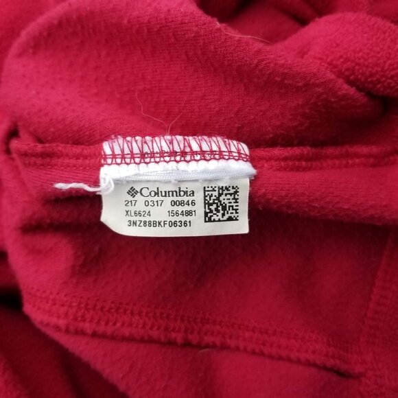 Columbia Quarter Zip Long Sleeve Fleece Pullover M - Picture 9 of 10